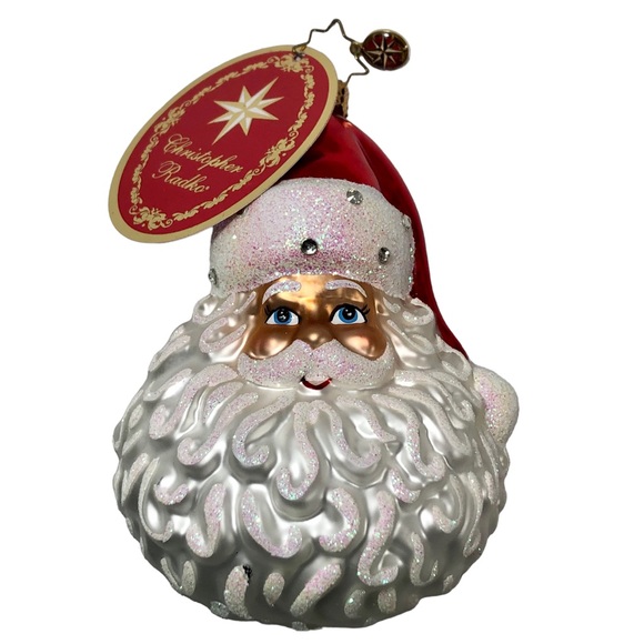CHRISTOPHER RADKO “Classic St. Nick” Ornament #1020432 NWT - Picture 2 of 11